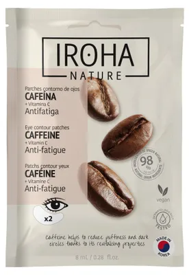 Produktbild von Iroha Caffeine Augenkontur-Patches 8 ml