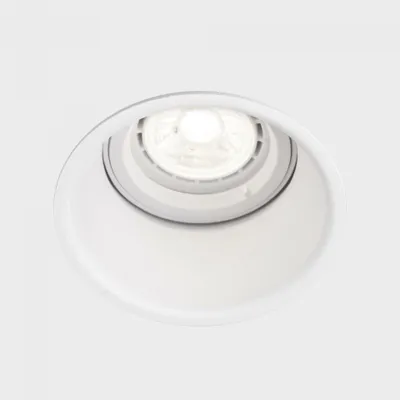 Image de KOHL LIGHTING OZONE : luminaire encastré avec un diamètre de cadre de 90 mm, LED blanche de 8 W