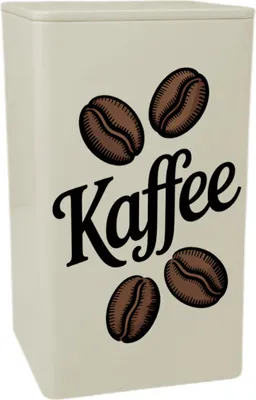 Produktbild von Kaffeebohnen Vintage KaffeeDose 900ml