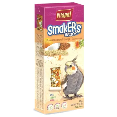 Zdjęcie produktu dla Vitapol - Smakers POMARAŃCZOWY dla NIMF 2szt 90g