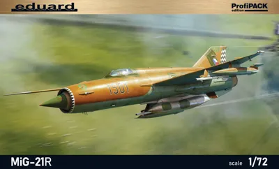 Produktbild von Eduard Plastic Kits 70147 - 1:72 MiG-21R - Neu