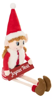 Produktbild von Sitzender Weihnachtswichtel mit Filzkopf