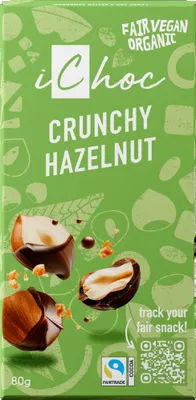 Produktbild von Ichoc Schokolade Mit Haselnüssen  80G