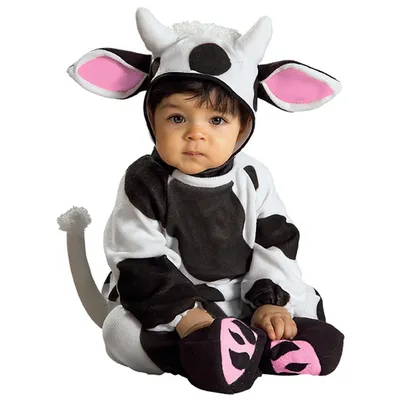 Produktbild von Baby Kuh Kostüm (Strampler 6-12Monate)