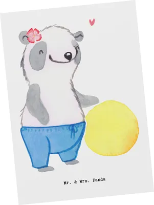 Produktbild von Mr. & Mrs. Panda Postkarte Physiotherapeutin Herz - Weiß - Geschenk, Grußkarte, Postkarten, Ansichtskarten, Ansichtskarte, bildkarte