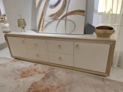 Produktbild von Wohnzimmerschrank TV Schrank Möbel Schränke Regal Sideboard rtv Kommode Lowboard