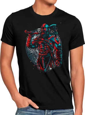 Produktbild von style3 God Fighter Herren T-Shirt action adventure kratos sparta