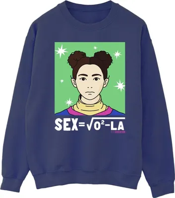 Produktbild von Netflix - " Education  Equation" Sweatshirt für Herren BI44287 (3XL) (Marineblau)