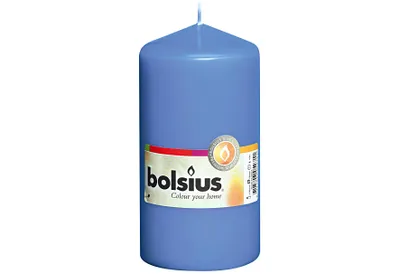 Obrázek produktu pro bolsius 103615300162 Svíčka ve tvaru sloupku - chrpově modrá, 130 x 70 mm
