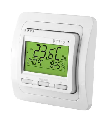 Produktbild von Elektrobock PT713 EI Digitaler Raumthermostat für Fussbodenheizung