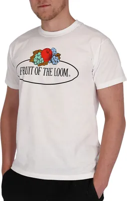 Produktbild von Fruit of the Loom T-Shirt mit Vintage Logo Farbe: weiß Größe: XL