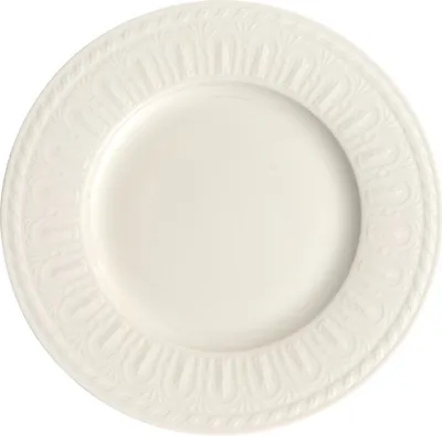 Obrázek produktu pro Villeroy & Boch 1046002610, Jídelní talíř, Kulatý, Porcelán, Bílá, 27 cm, 545 g
