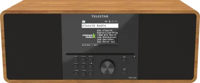 Produktbild von Telestar 5701300, Internet, Digital, DAB+, FM, 30 W, TFT, 8,13 cm (3.2")