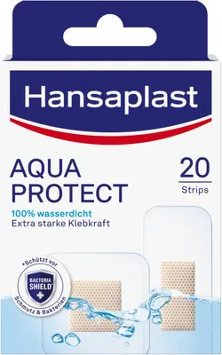 Productafbeelding van Hansaplast  20 Hansaplast Pflaster AQUA PROTECT