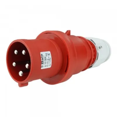 Obrázok produktu pre Zástrčka CEE 63A 5P 400V IP44 MULTI-GRIP ECR Bals 5909