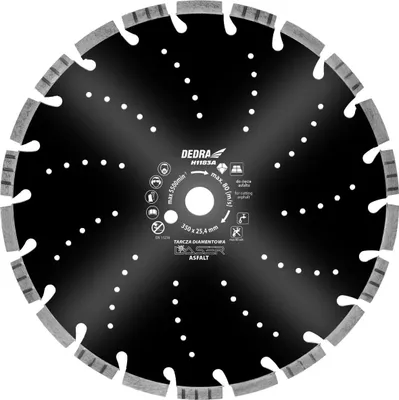Immagine prodotto di Disco Laser Asfalto 350X25,4Mm #Ded8837 Dedra