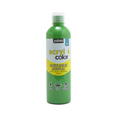 Produktbild von Pébéo Acrylcolor Flüssige Acrylfarbe, 500 ml, Dunkelgrün