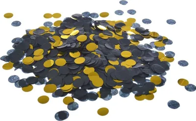 Image de Confettis or et noir