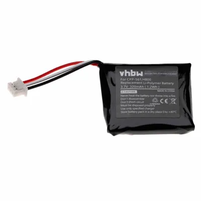 Zdjęcie produktu dla Bateria odpowiednia dla Logitech H800, H820, H20E, 533-000067, AHB472625PST, L/N: 1109, L/N: 1110