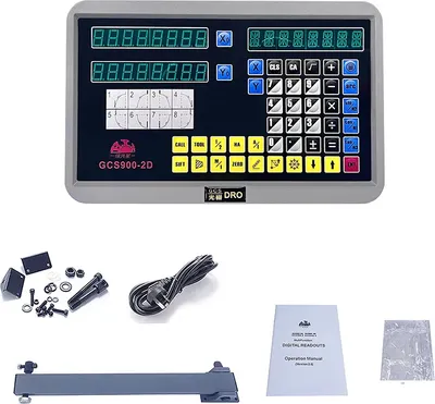 Obrázek produktu pro HXX GCS900 digitální displej, 2-osý/3-osý provoz, vysoce přesné rozlišení, GCS900-2D DRO