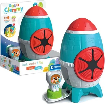 Produktbild von Clementoni Clemmy Sensorische Rakete, 0,5 Jahr(e), Mehrfarbig