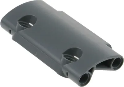 Immagine prodotto di 1x pannelli Lego Technic curvi 7x3x2 nuovi-rivestimento grigio scuro 6194722 24119