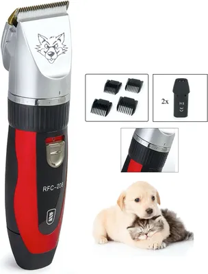 Produktbild von Profi Schermaschine Hunde Tierhaarschneidemaschine Leise Tierhaarschneider Haar