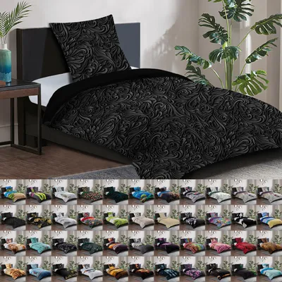 Produktbild von SANILO® Bettwäsche 135x200 cm, 100% feinste Baumwolle, 2-teilig, Bettbezug, Kissenbezug 80x80cm - Floral