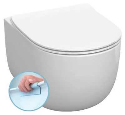 Immagine prodotto di Sapho Kerasan Flo - WC Norim, senza bordo, bianco 311101
