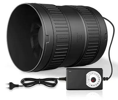 Zdjęcie produktu dla Wentylator rurowy 150 mm wyciągowy 587 m³/h regulacja prędkości