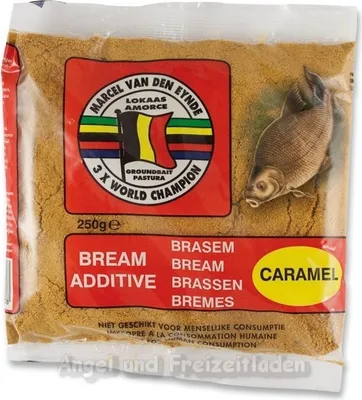 Obrázek produktu pro 250g "VAN DEN EYNDE BRASSEN CARAMEL" práškové krmné aditivum pro vábení cejnů