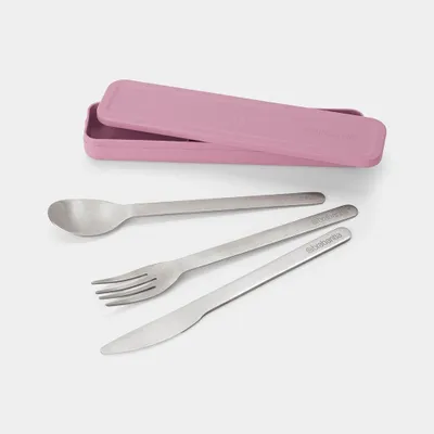 Obrázek produktu pro Brabantia – Sada příborů Make & Take, 3 kusy, barva lila růžová