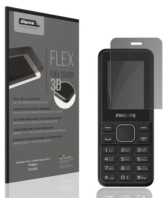 Immagine prodotto di Pellicola protettiva Privacy per Philips E2103 Protezione Antiurto Anti-Shock