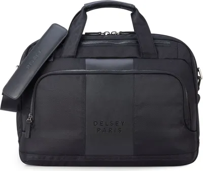 Produktbild von DELSEY PARIS Businesstasche Schultertasche mit Laptopfach Wagram Satchel 1 Compartment Black schwarz
