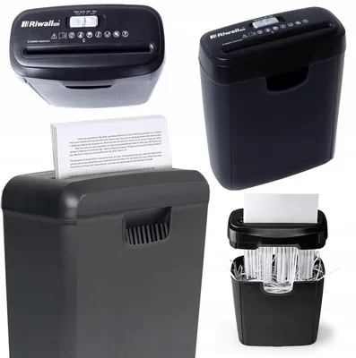 Zdjęcie produktu dla Niszczarka Do Dokumentów Moc Niezawodna Rodo Automatyczna 10L Riwall Rni-01