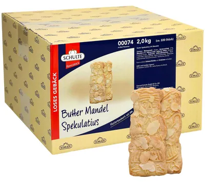 Produktbild von Schulte Butter-Mandel Spekulatius 2kg