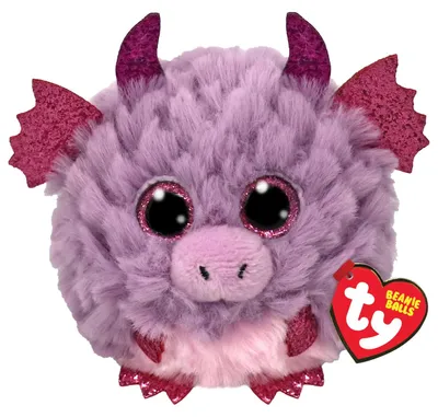 Immagine prodotto di Ty Puffies Drago scintillante viola (10 cm)