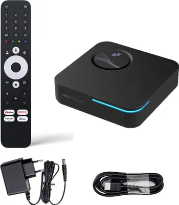 Produktbild von RockTek RT-GX1 Google TV 14 Android Streaming Netflix 4K Box 4/32GB RAM NEU