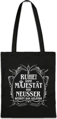 Produktbild von Urban Backwoods Seine Majestät Der Neusser, Stofftasche, Farbe: Schwarz
