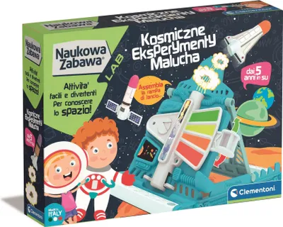 Obrázok produktu pre Clementoni Vedecká Zábava. Vesmírne Experimenty Pre Batoľatá 50798