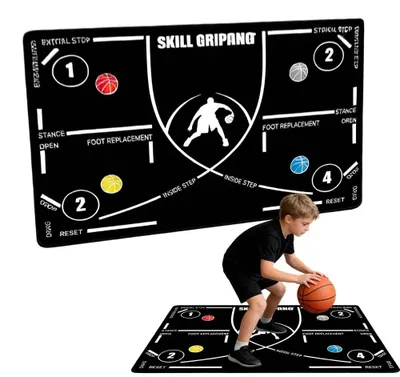 Obrázok produktu pre Protisklzová tréningová podložka na basketbalový tréning