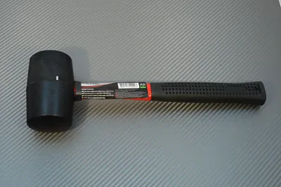 Produktbild von Gummi Hammer Fiberglas Stiel Gummihammer Schonhammer Fliesenhammer