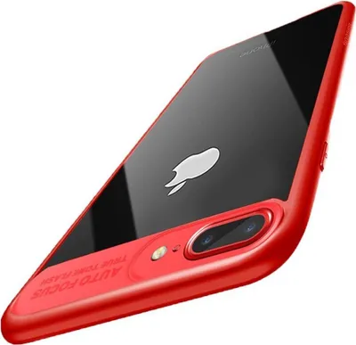 Produktbild von Ultra Slim Case für Apple iPhone 7 Plus / 8 Plus Handyhülle Schutz Cover Rot