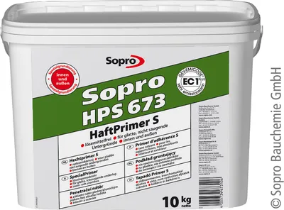 Produktbild von Sopro HaftPrimer S Grundierung Lösemittelfreie Spezialgrundierung HPS 673  10 KG