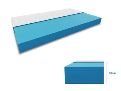 Produktbild von Schaumstoffmatratze Economy 160 x 200 cm Matratzenschutz: Einschließlich Matratzenschutz