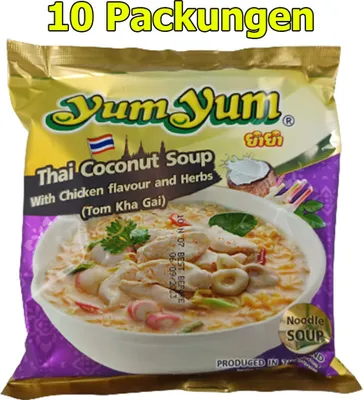 Produktbild von Yum Yum Instantnudeln Tom Kha Gai Geschmack 100g