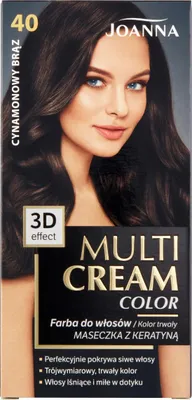 Zdjęcie produktu dla Farba Do Włosów Joanna Multi Color 3D Cynamonowy Brąz