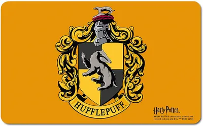 Produktbild von Harry Potter Frühstücksbrettchen Hufflepuff Logo