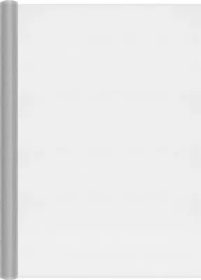 A roll of silver aluminum fly screen is shown against a white background.