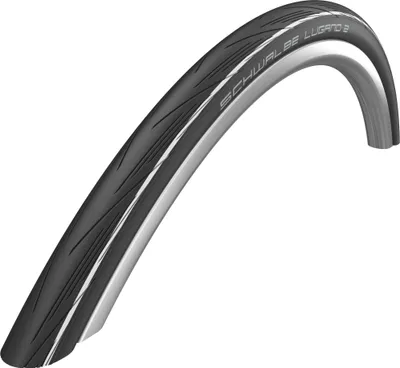 Produktbild von Schwalbe Lugano II HS471 Reifen schwarz weiß 25-622